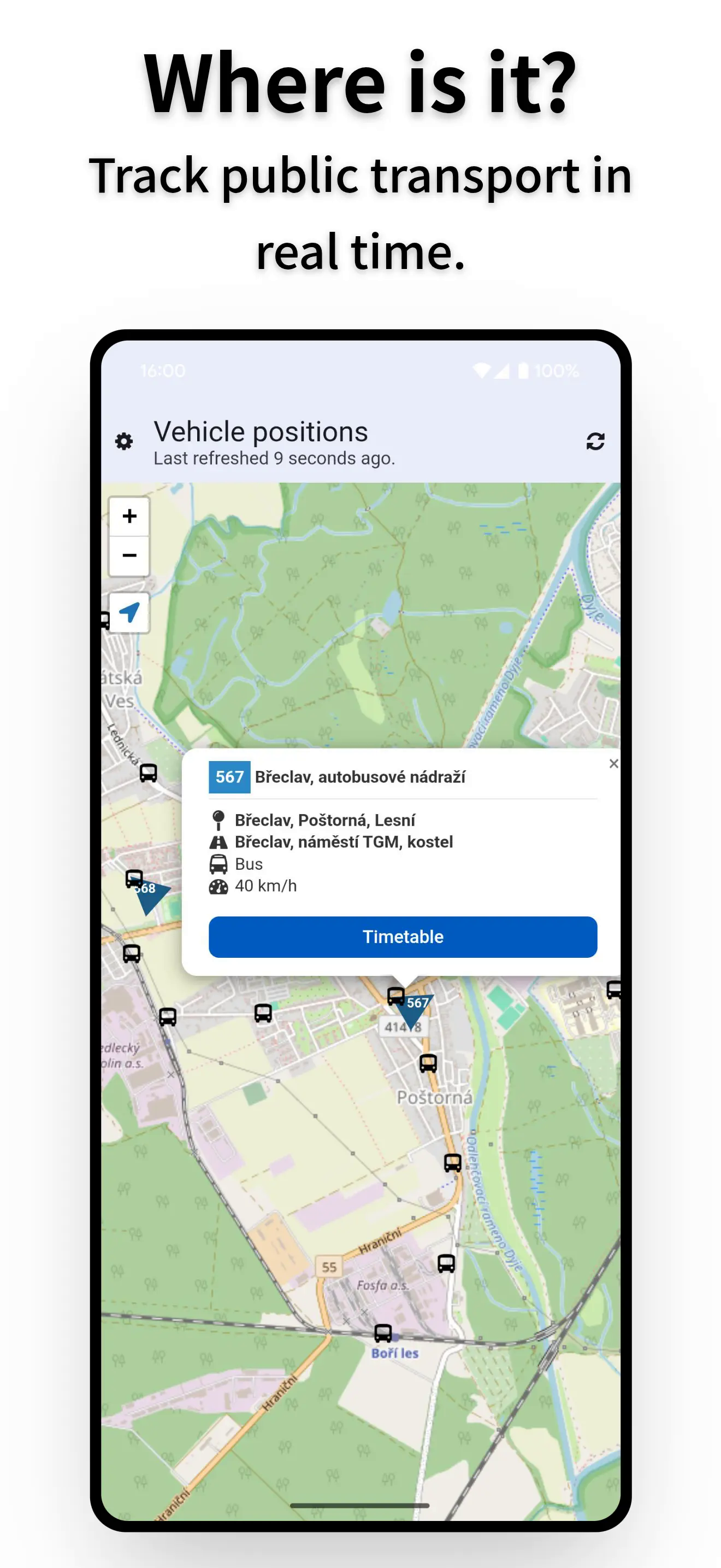 FindMyBus screenshot 1