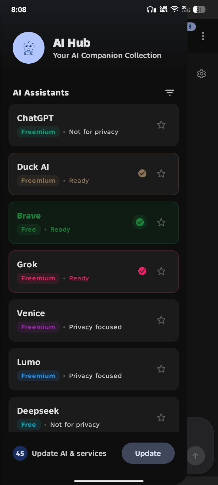 AI Hub screenshot 1