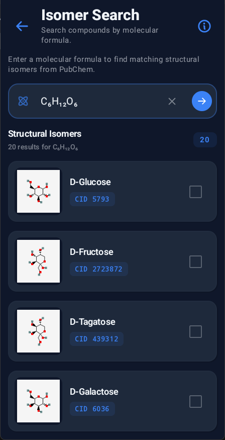 ChemSearch screenshot 8