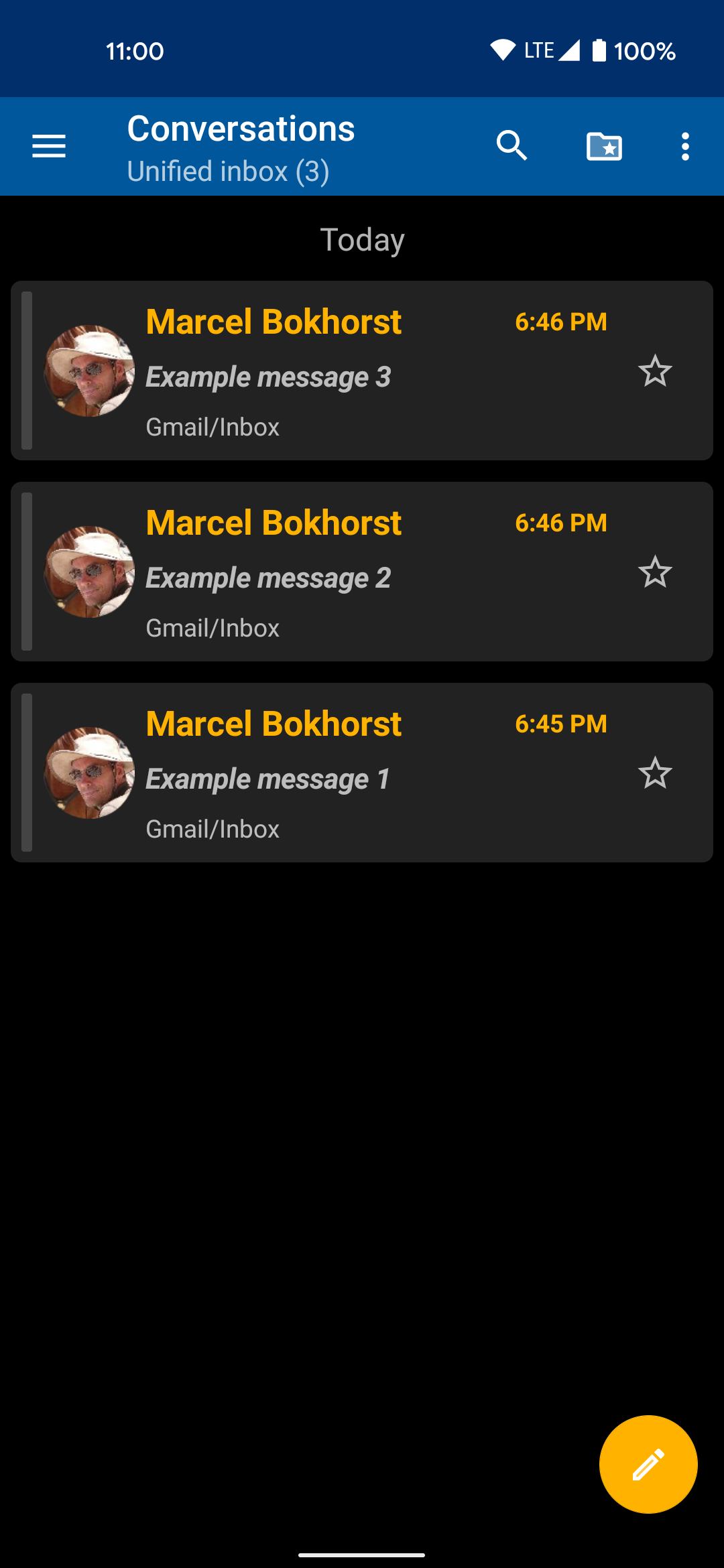 FairEmail screenshot 4