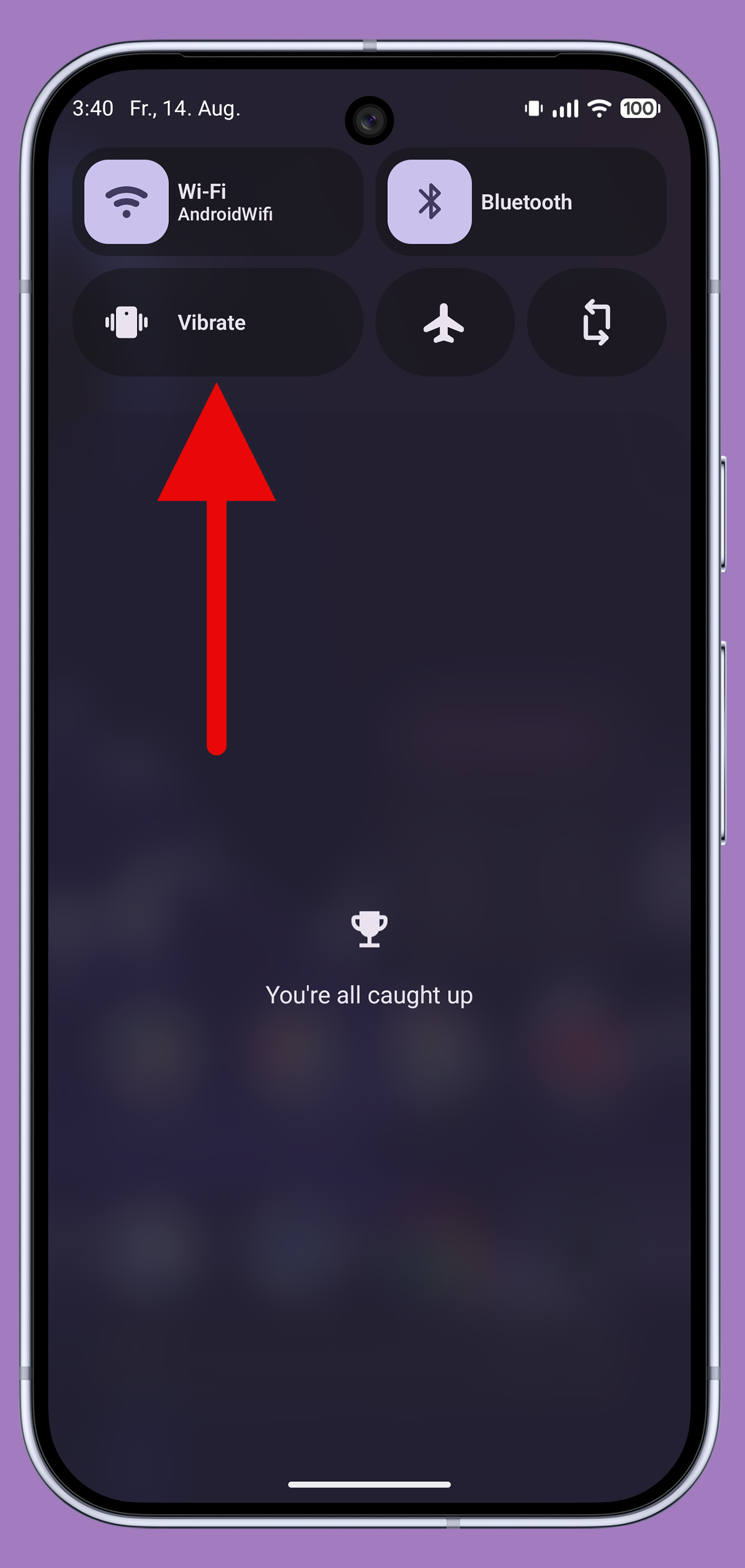Quick Settings Sound Profile screenshot 2