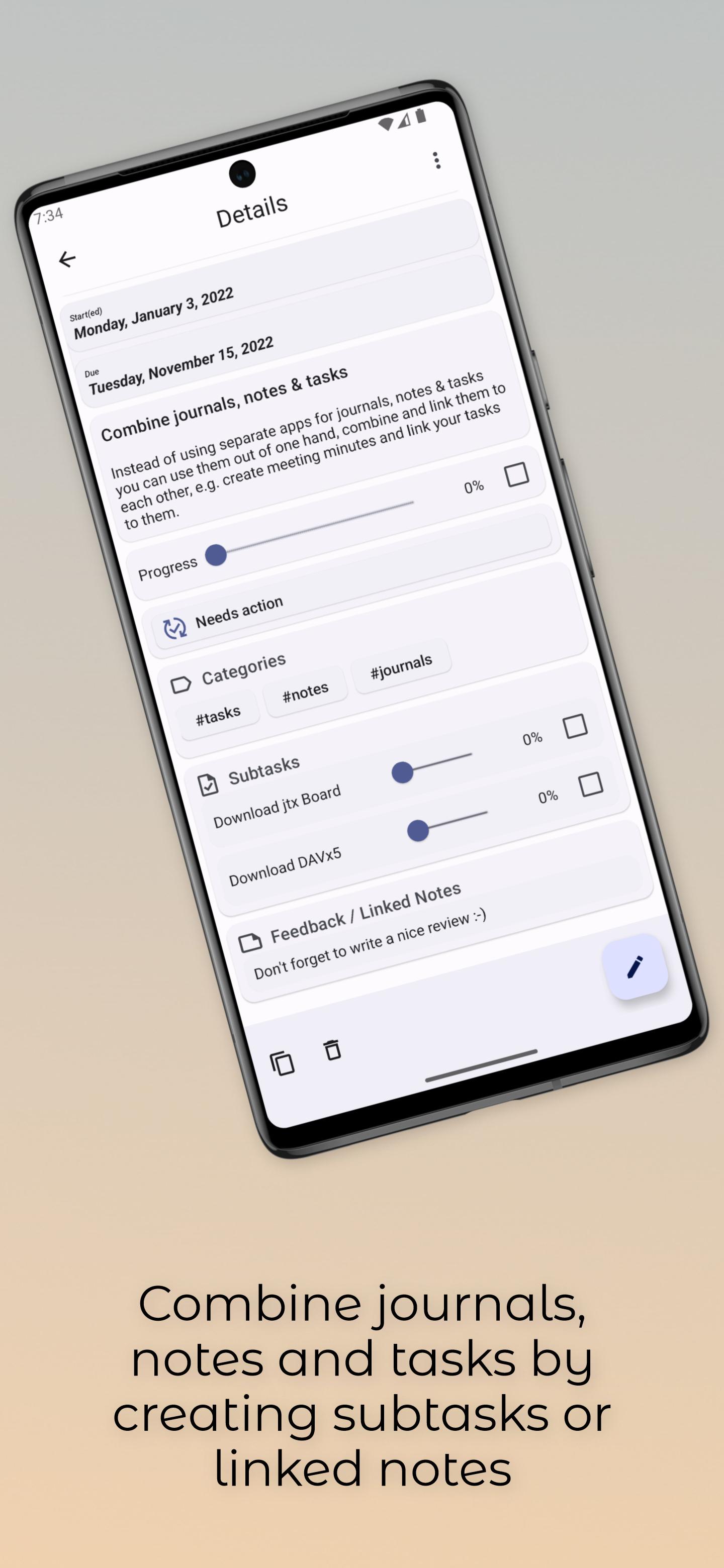 jtx Board journals|notes|tasks screenshot 9