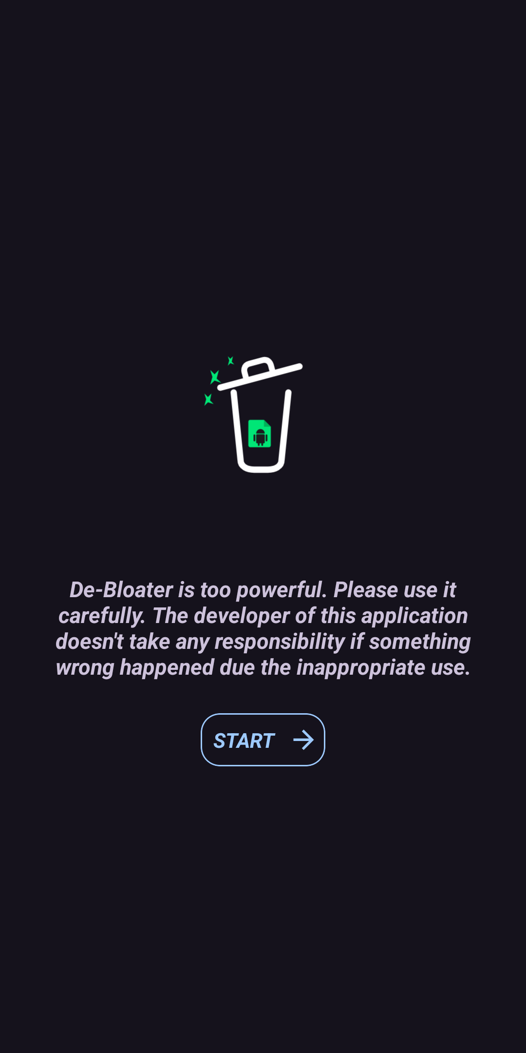 De-Bloater screenshot 1