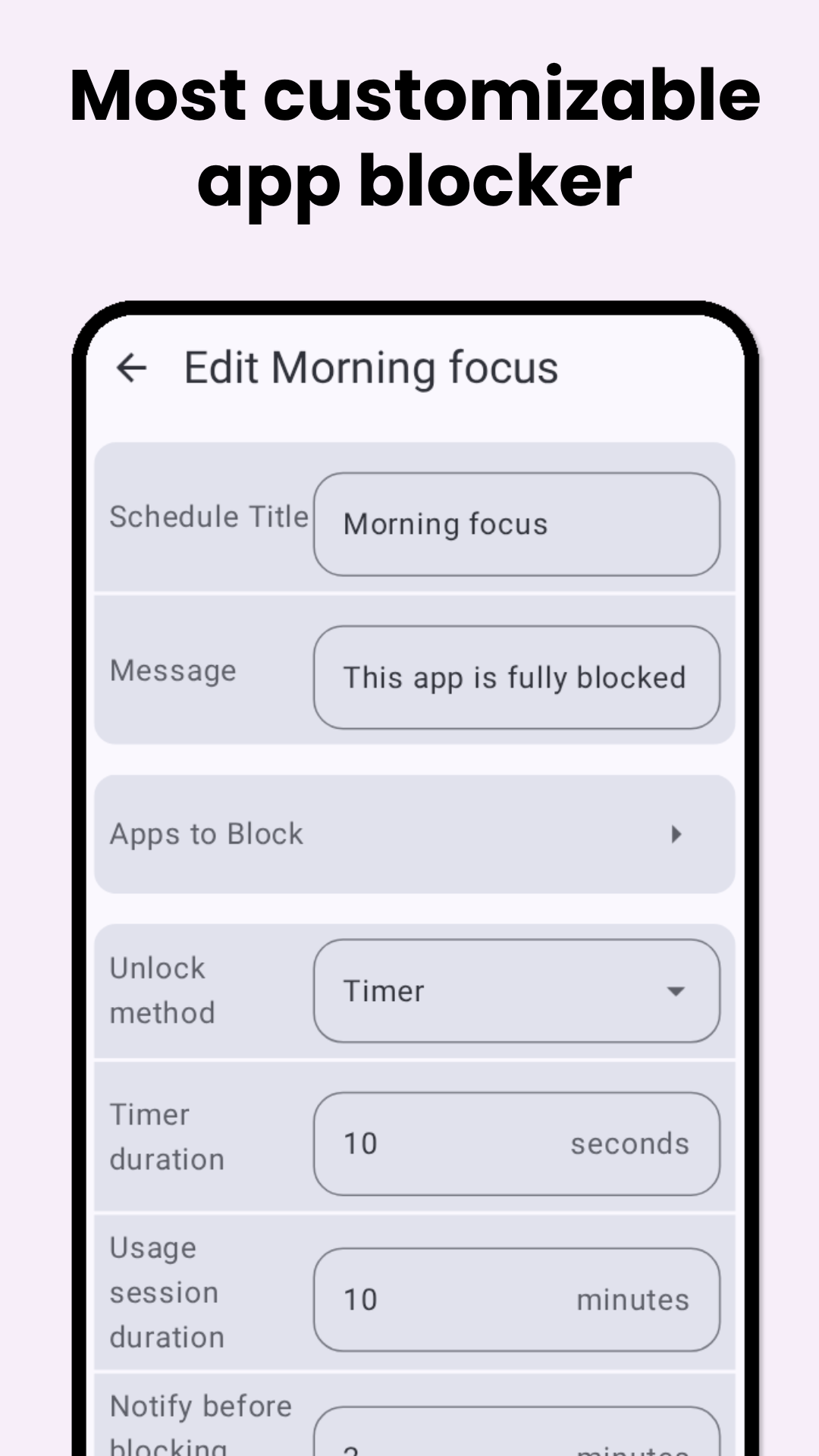 Zenwell: Stop doomscrolling screenshot 2