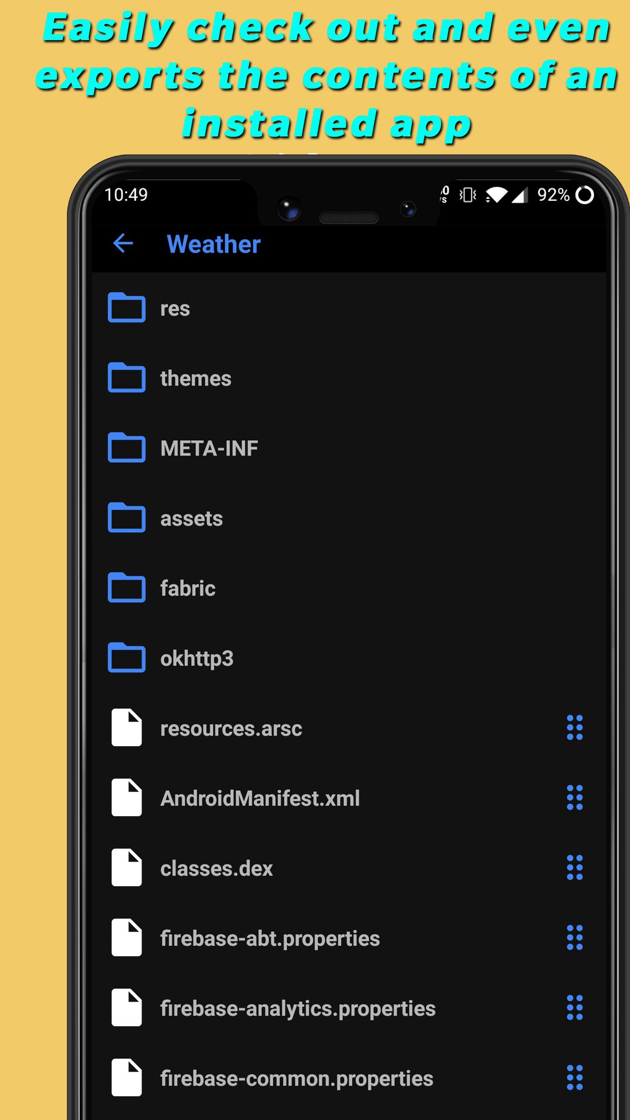 APK Explorer & Editor screenshot 13