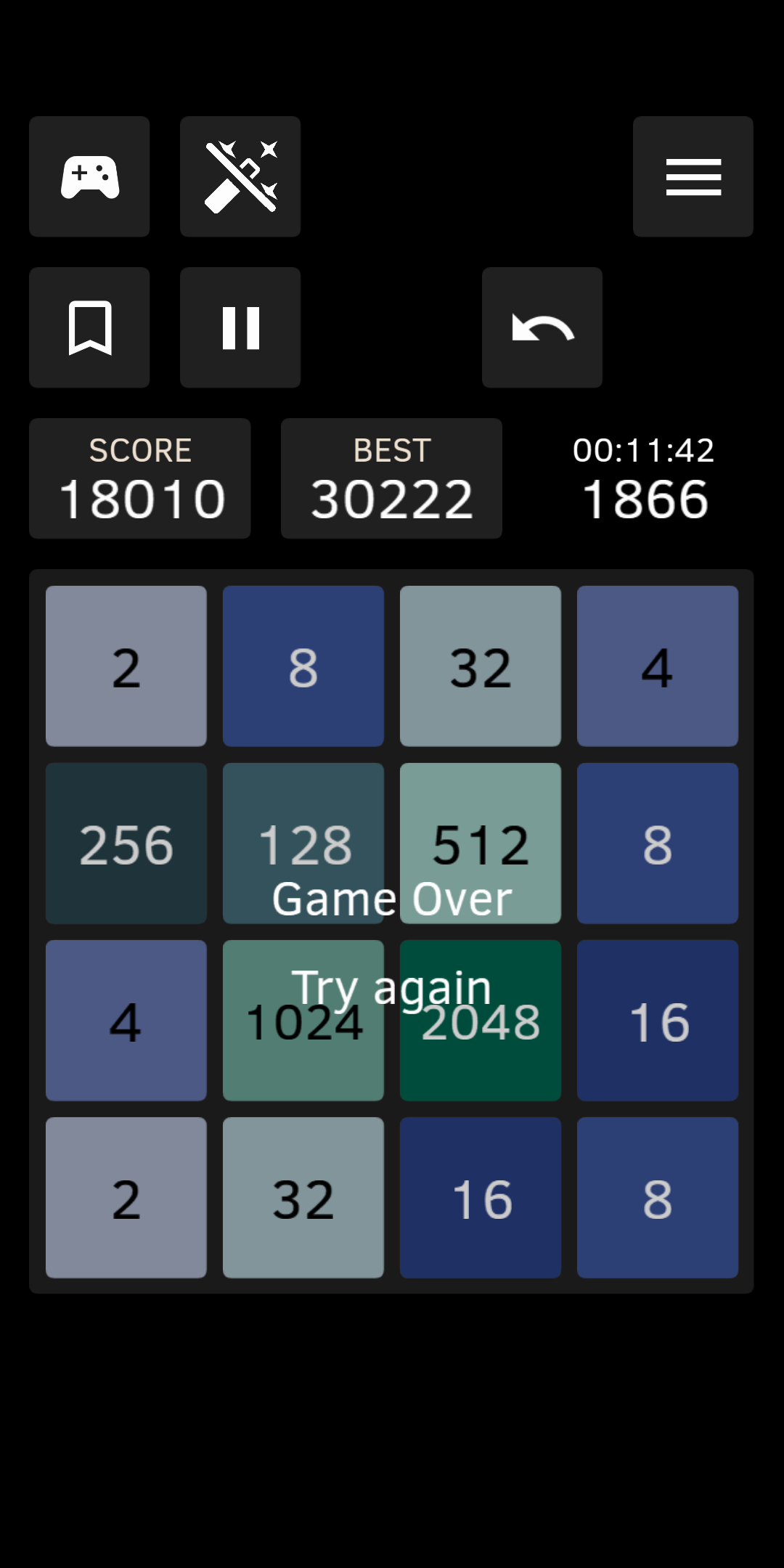 2048 Open Fun Game screenshot 6