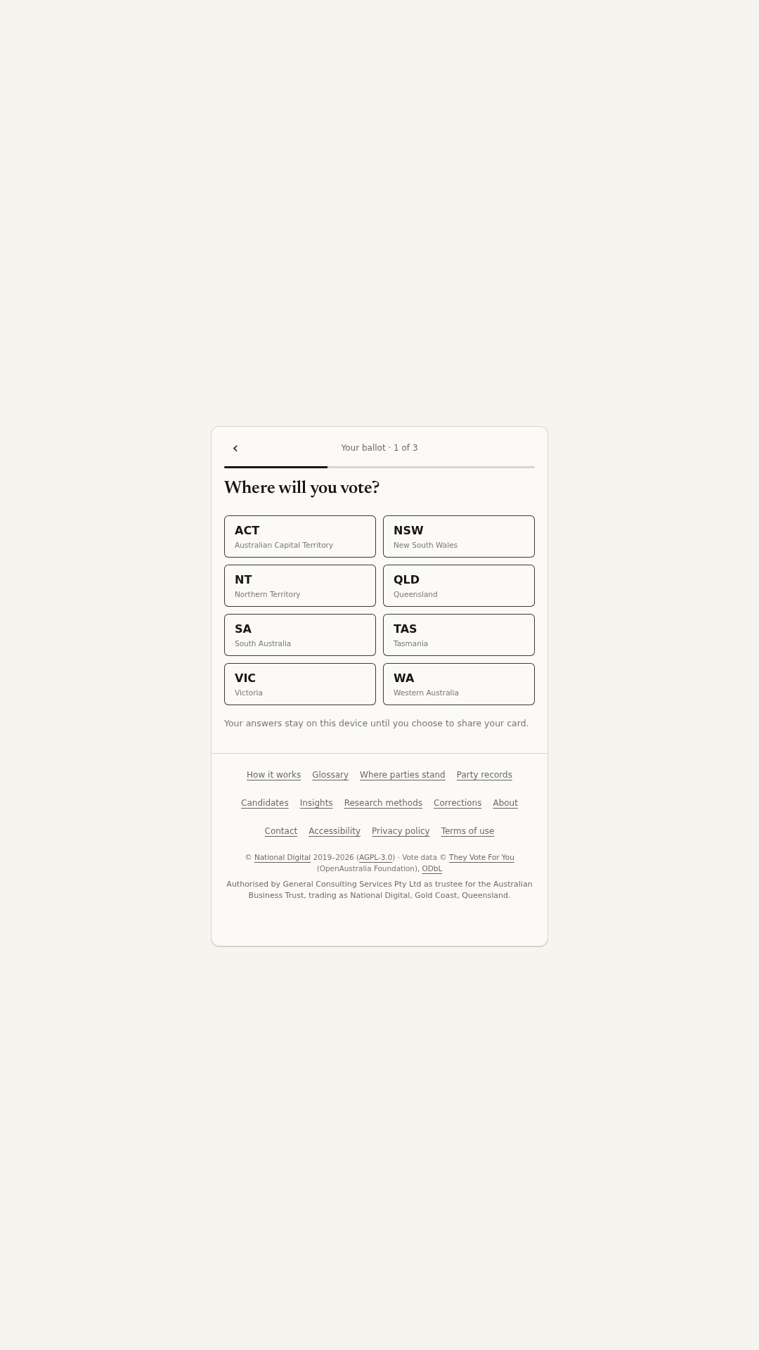 How2Vote screenshot 2