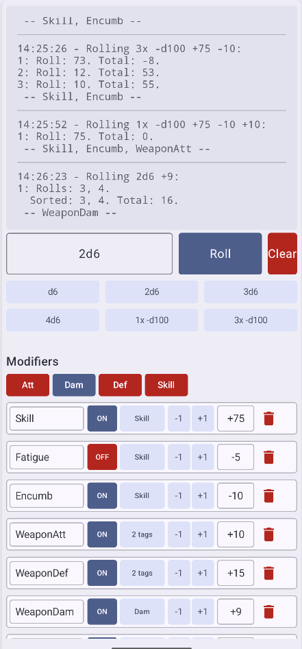 Noppa Dice Roller screenshot 10
