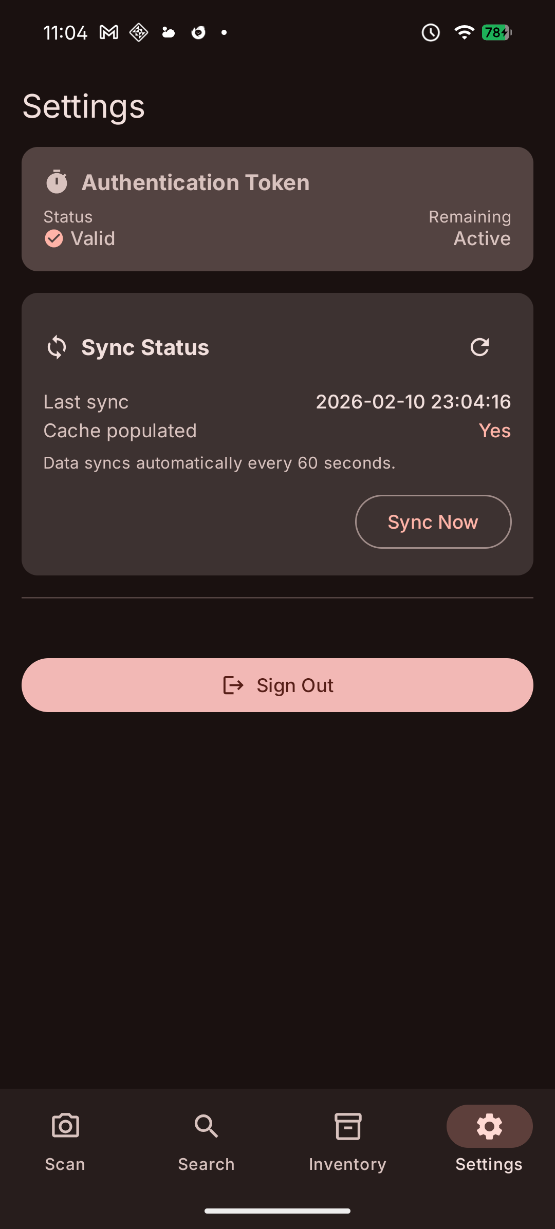 warecache screenshot 2