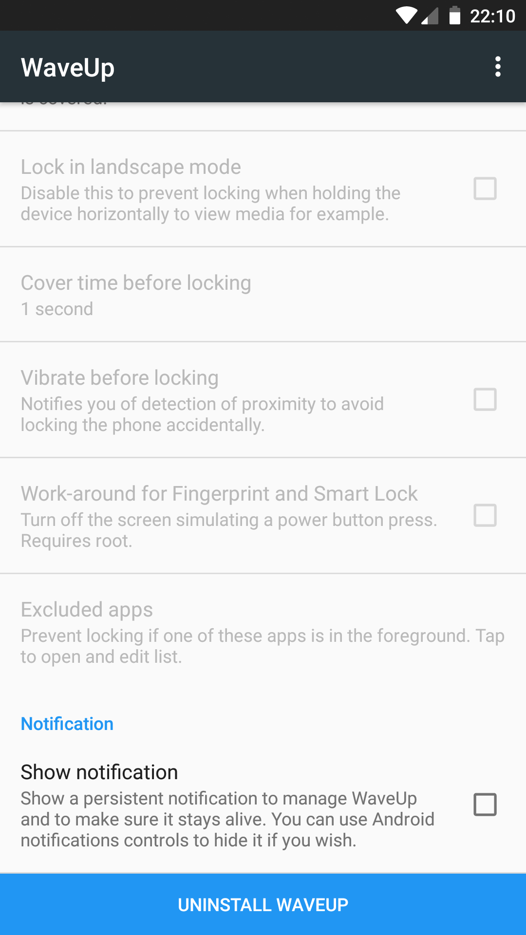 WaveUp screenshot 4