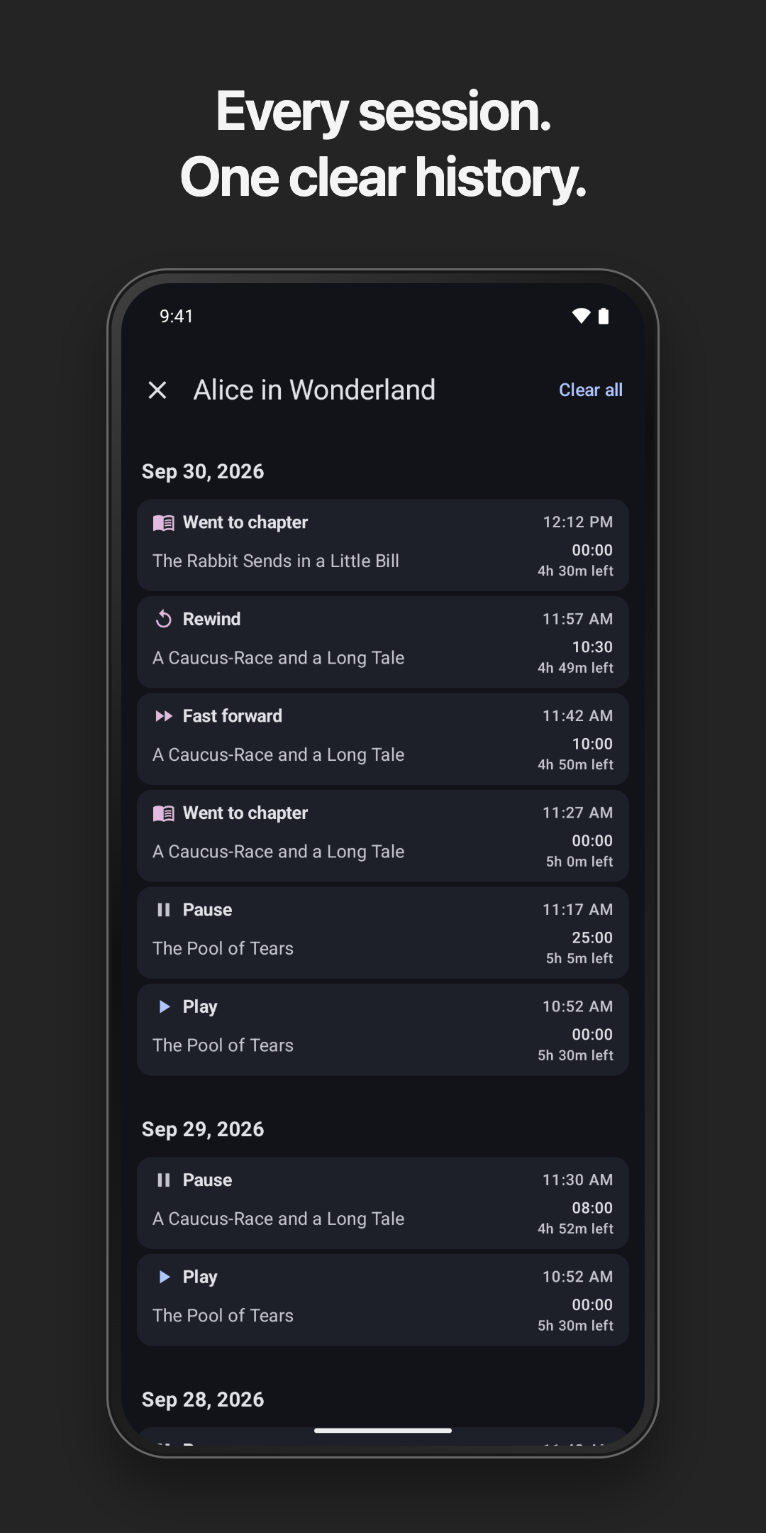 VoicePlus – Audiobook Player screenshot 11