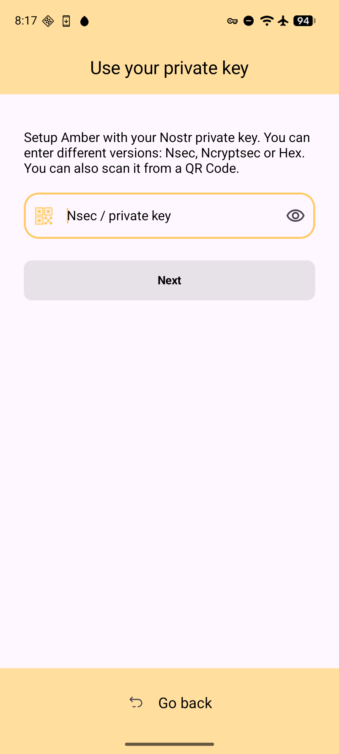 Amber screenshot 2