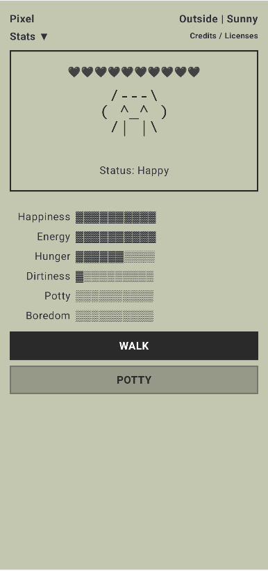 LCDPet screenshot 1
