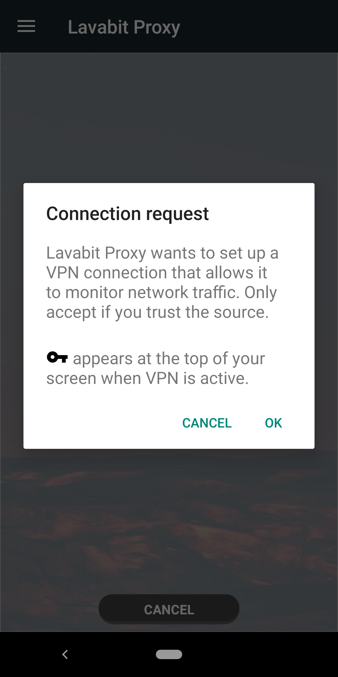 Lavabit Encrypted Proxy screenshot 1