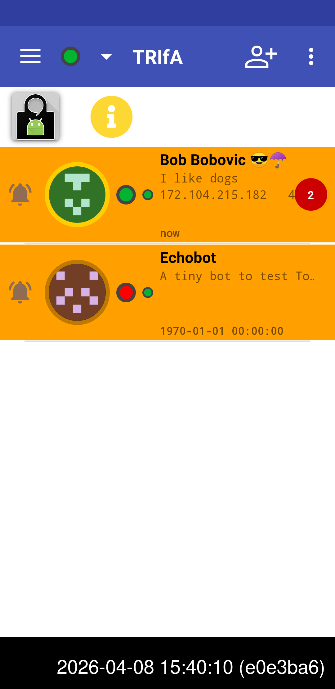 TRIfA screenshot 8
