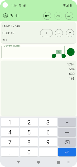 Parti screenshot 1