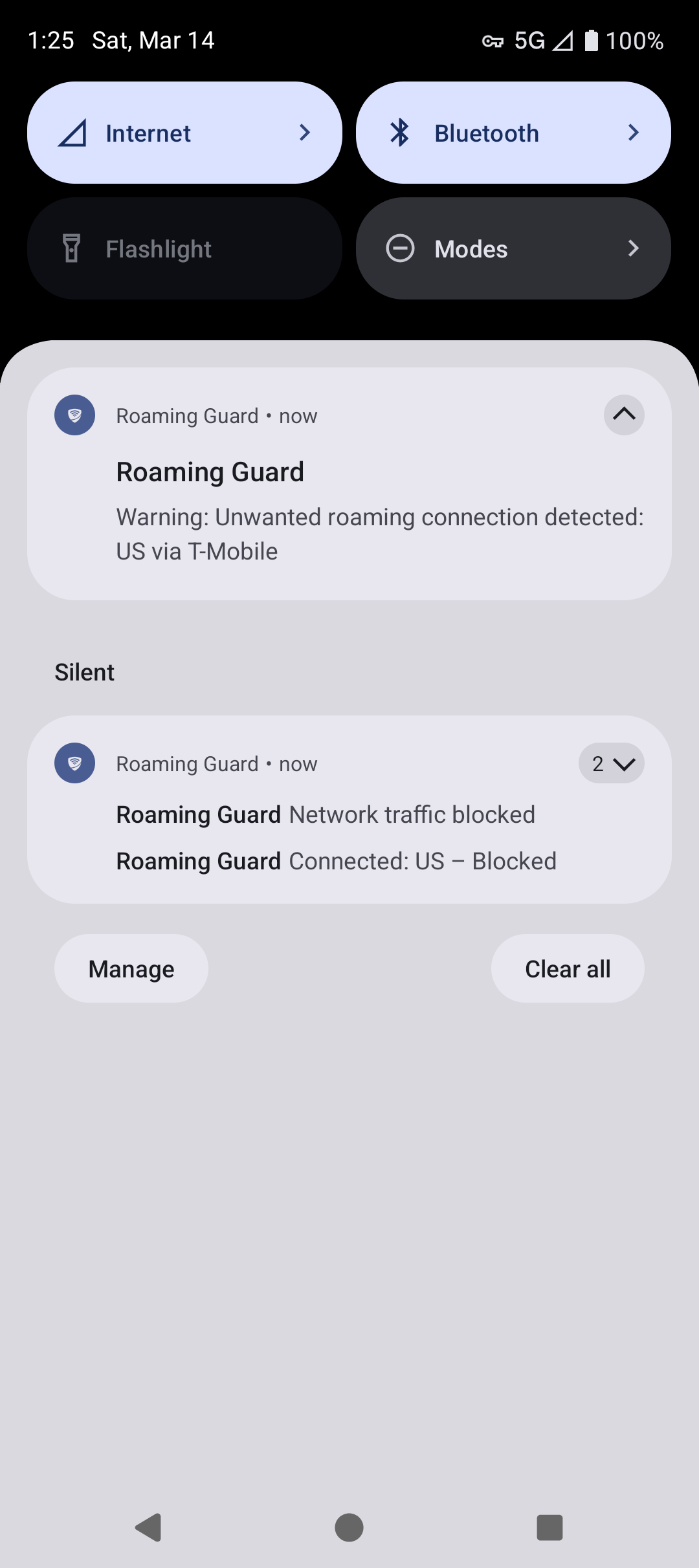 Roaming Guard screenshot 5