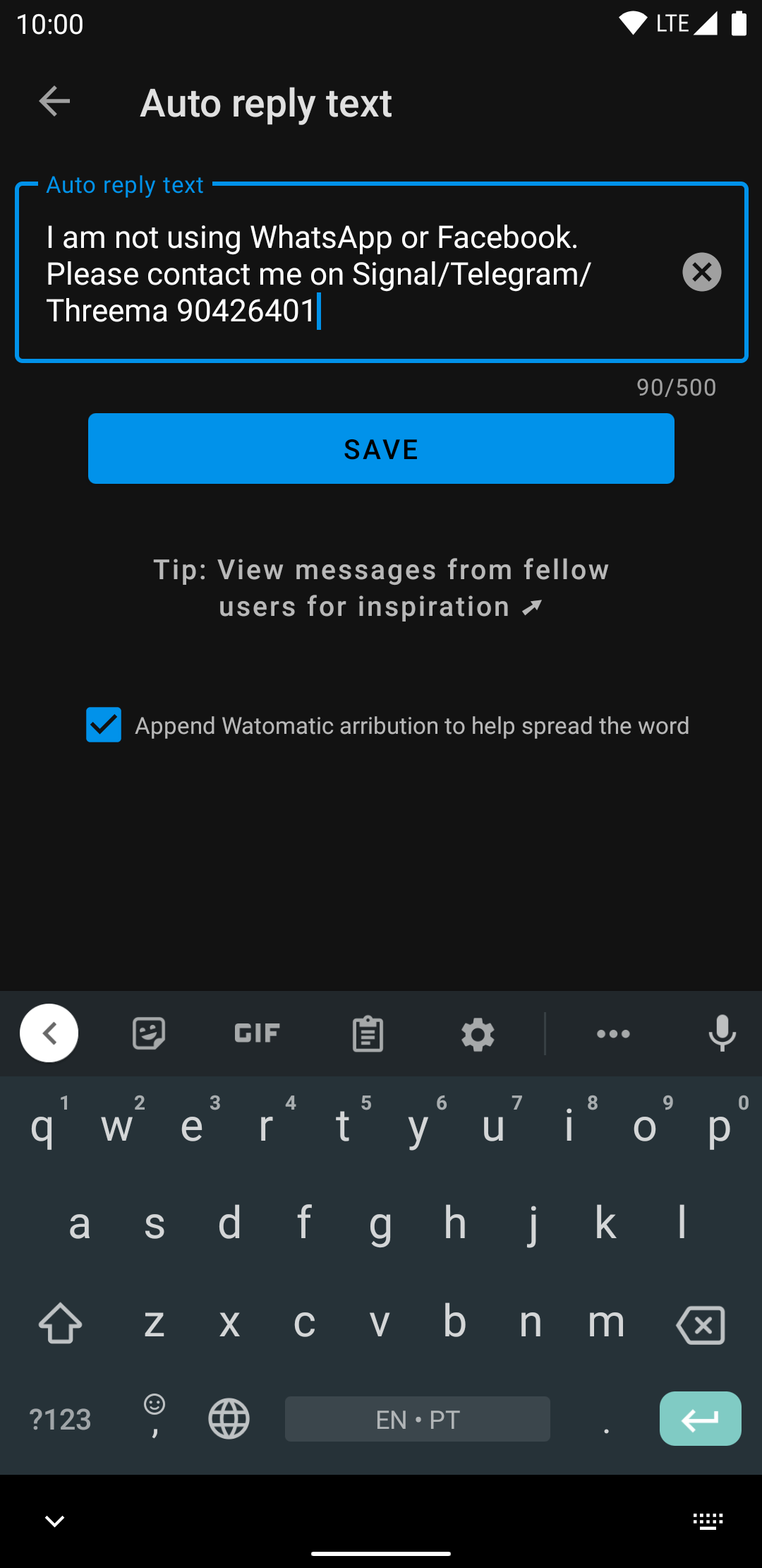 Watomatic - Auto Reply For WhatsApp screenshot 9
