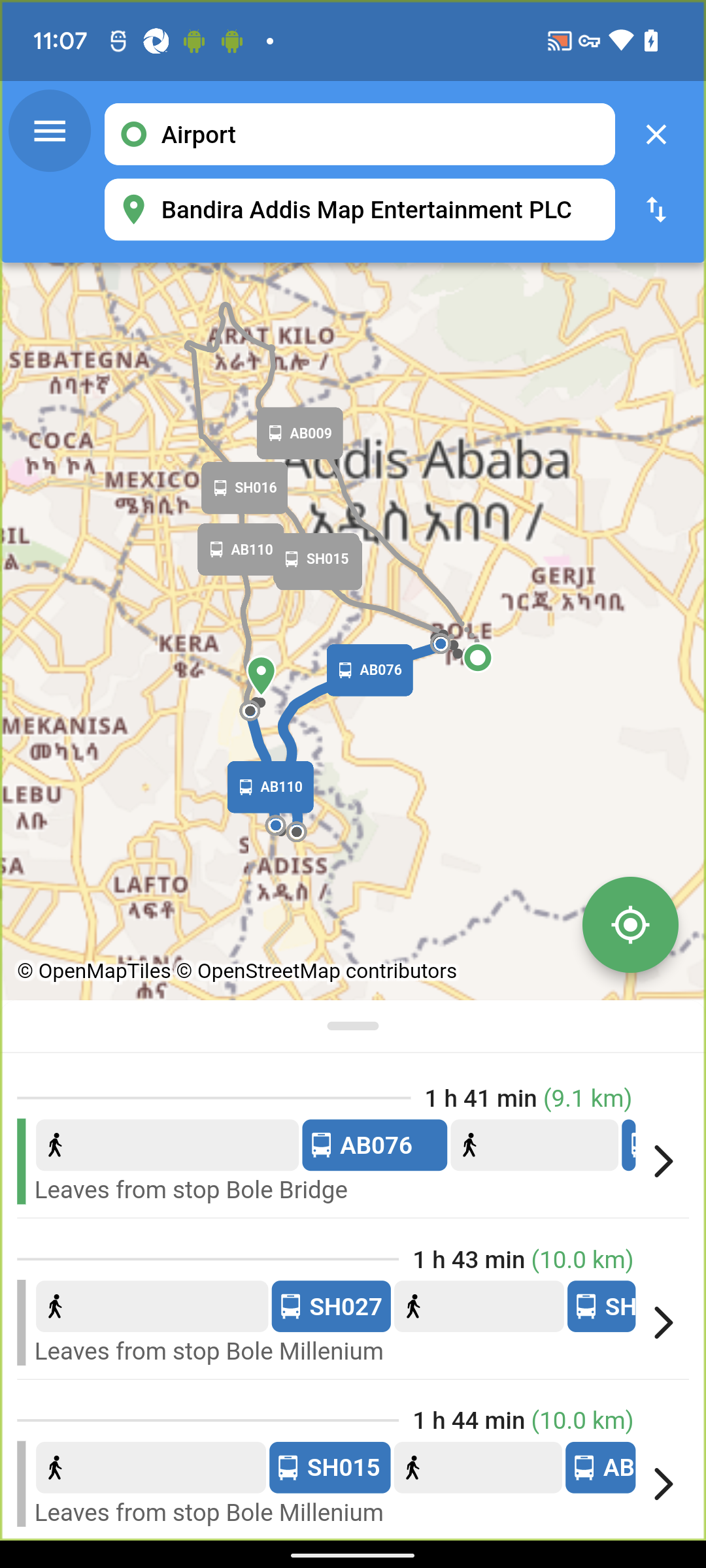 AddisMapTransit screenshot 4