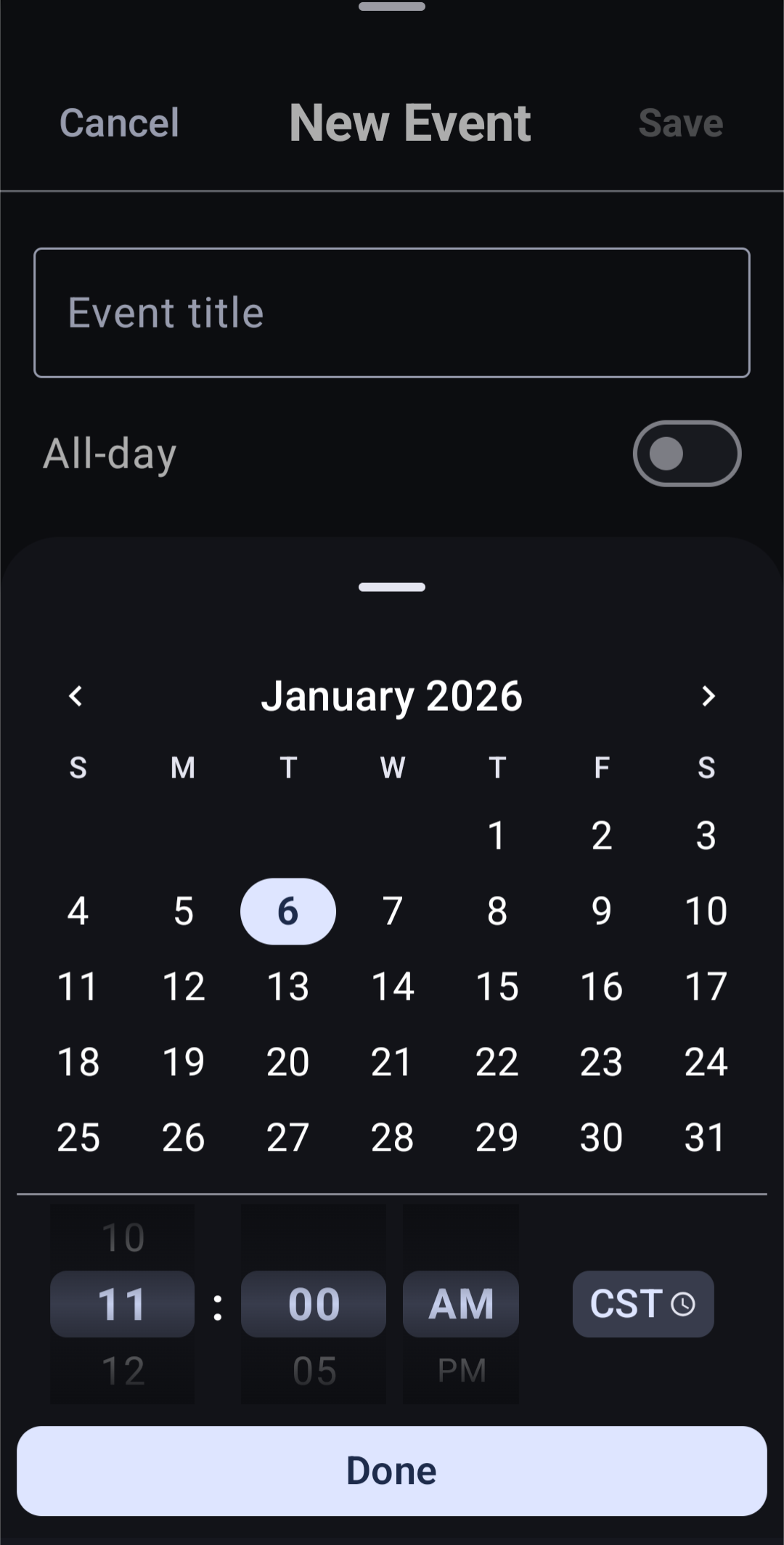 KashCal screenshot 10