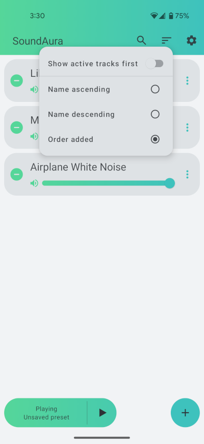SoundAura screenshot 2