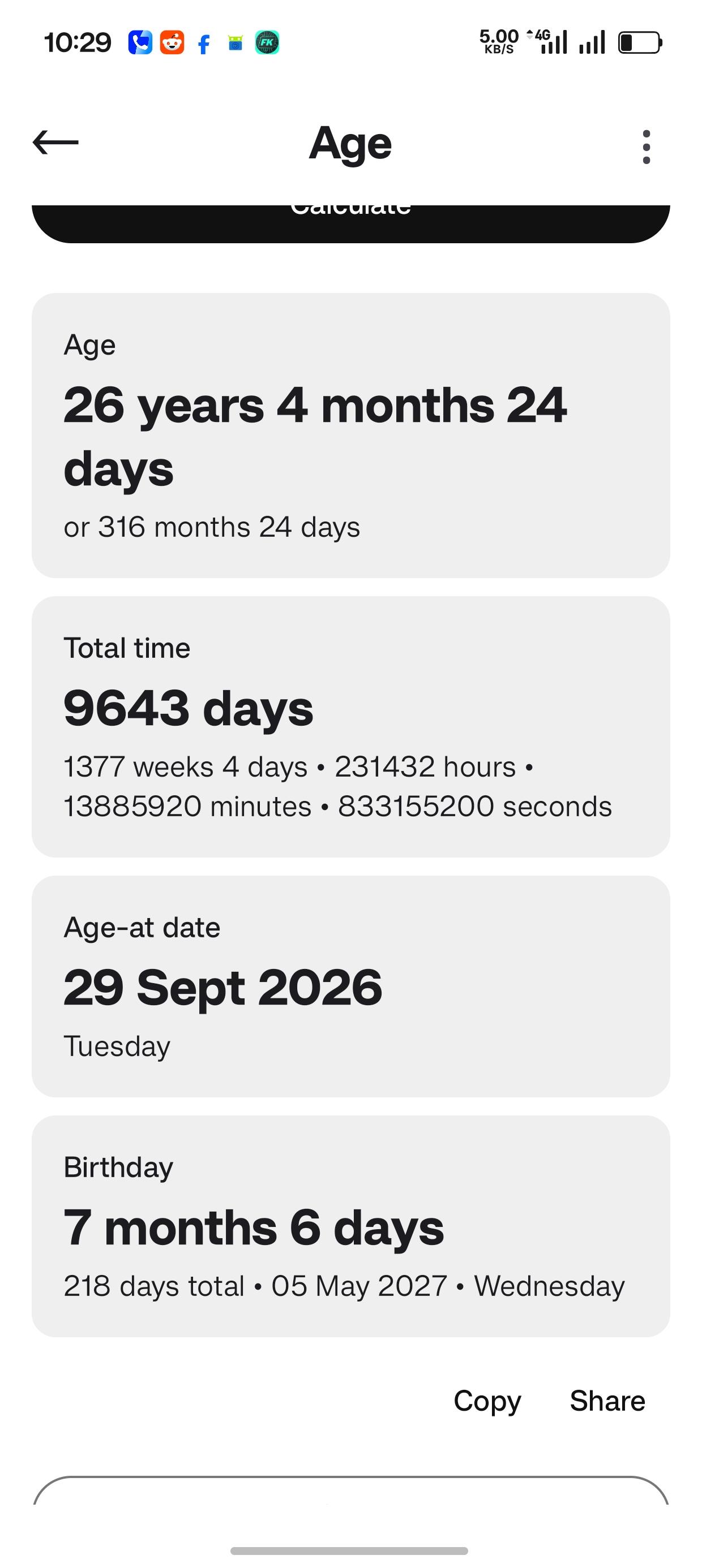 DayCalcy screenshot 3