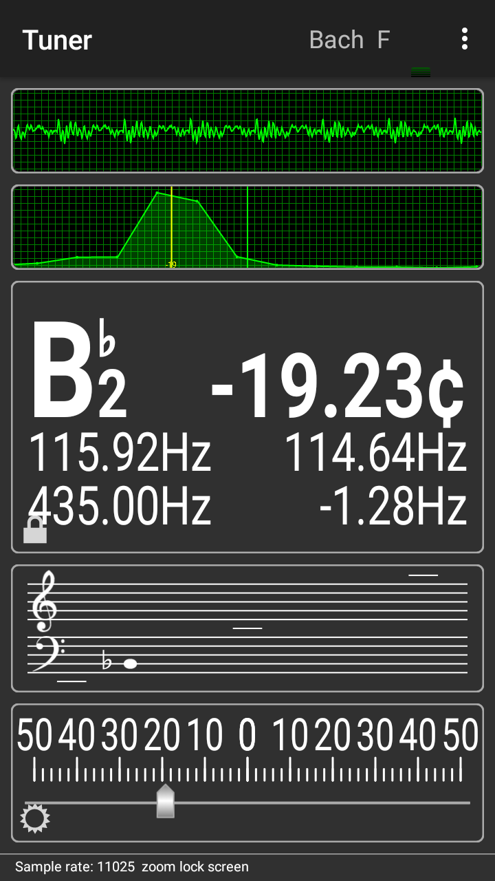 Tuner screenshot 1