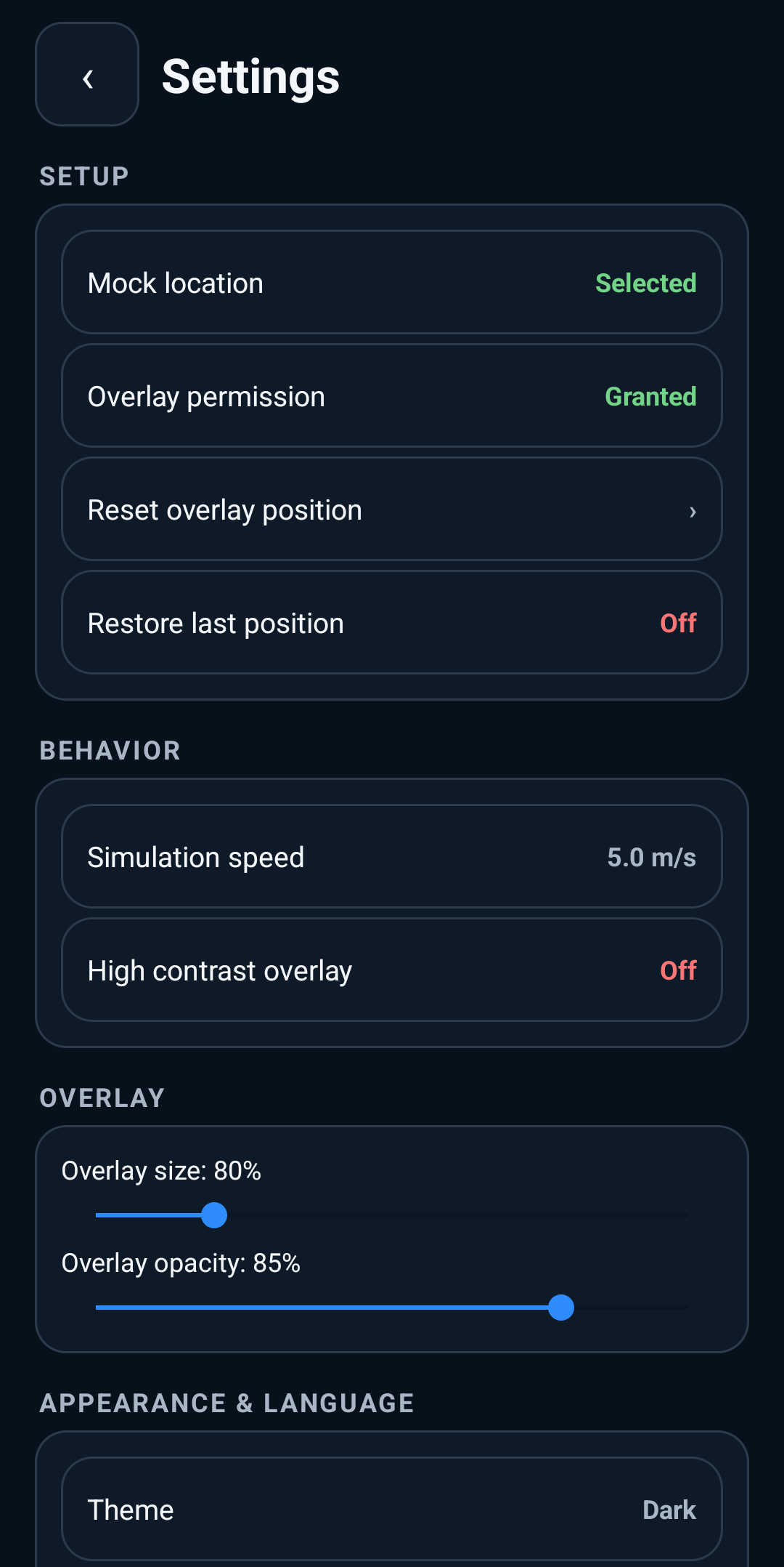 GeoJoystick screenshot 4