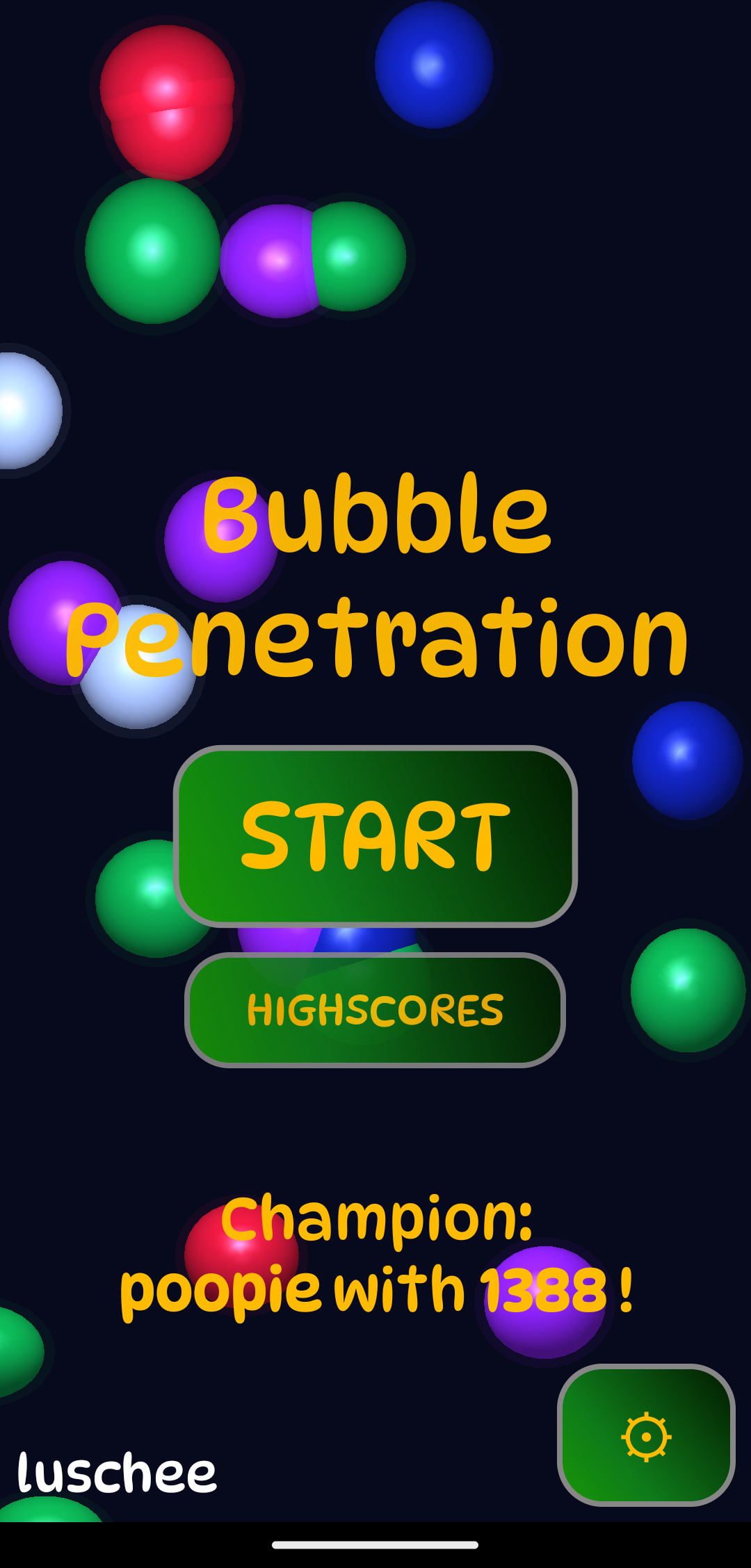 Bubble Penetration screenshot 1