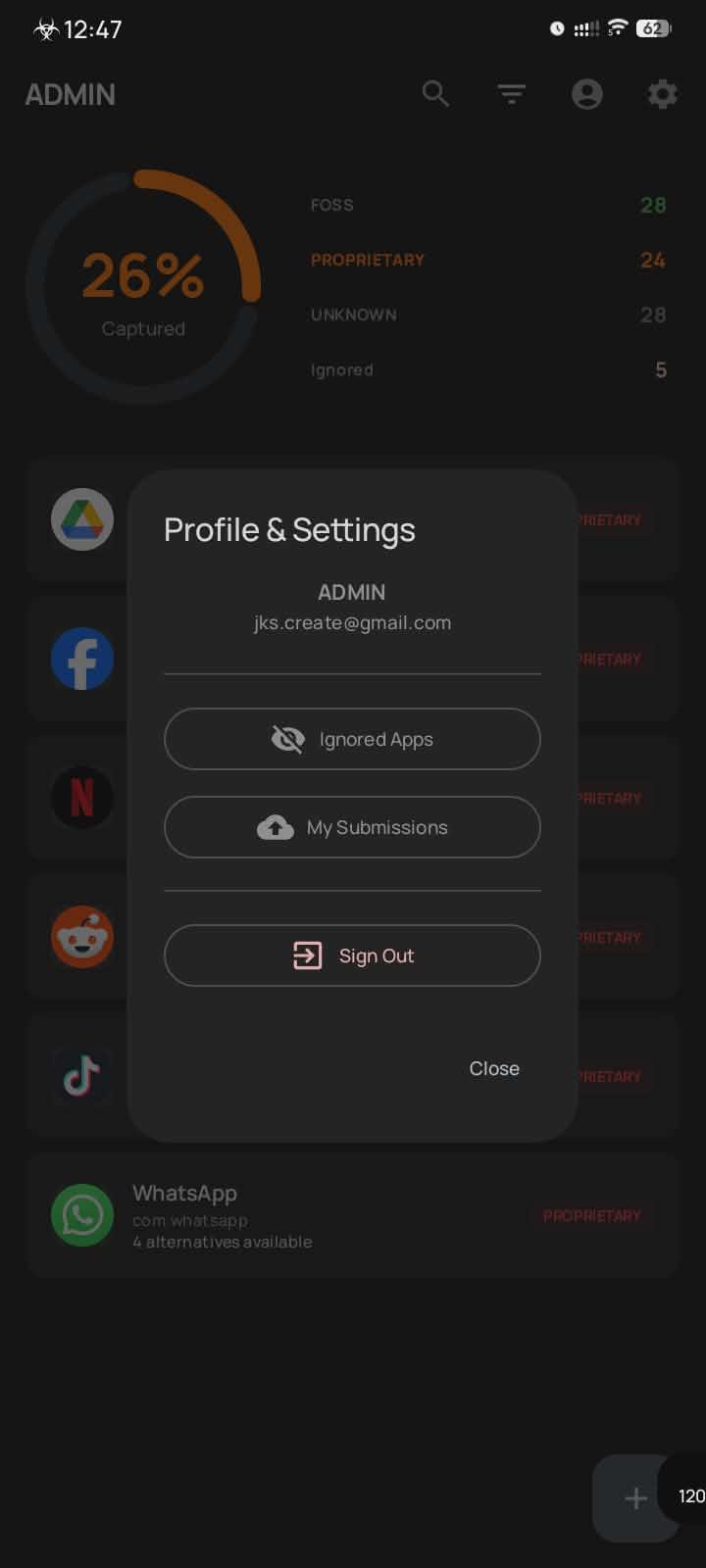 LibreFind - Find FOSS Alternatives screenshot 7