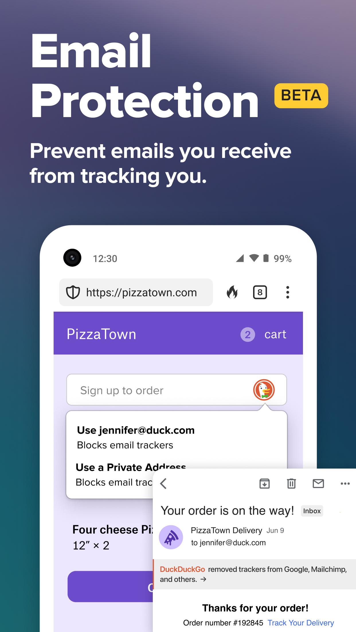 DuckDuckGo Privacy Browser screenshot 4
