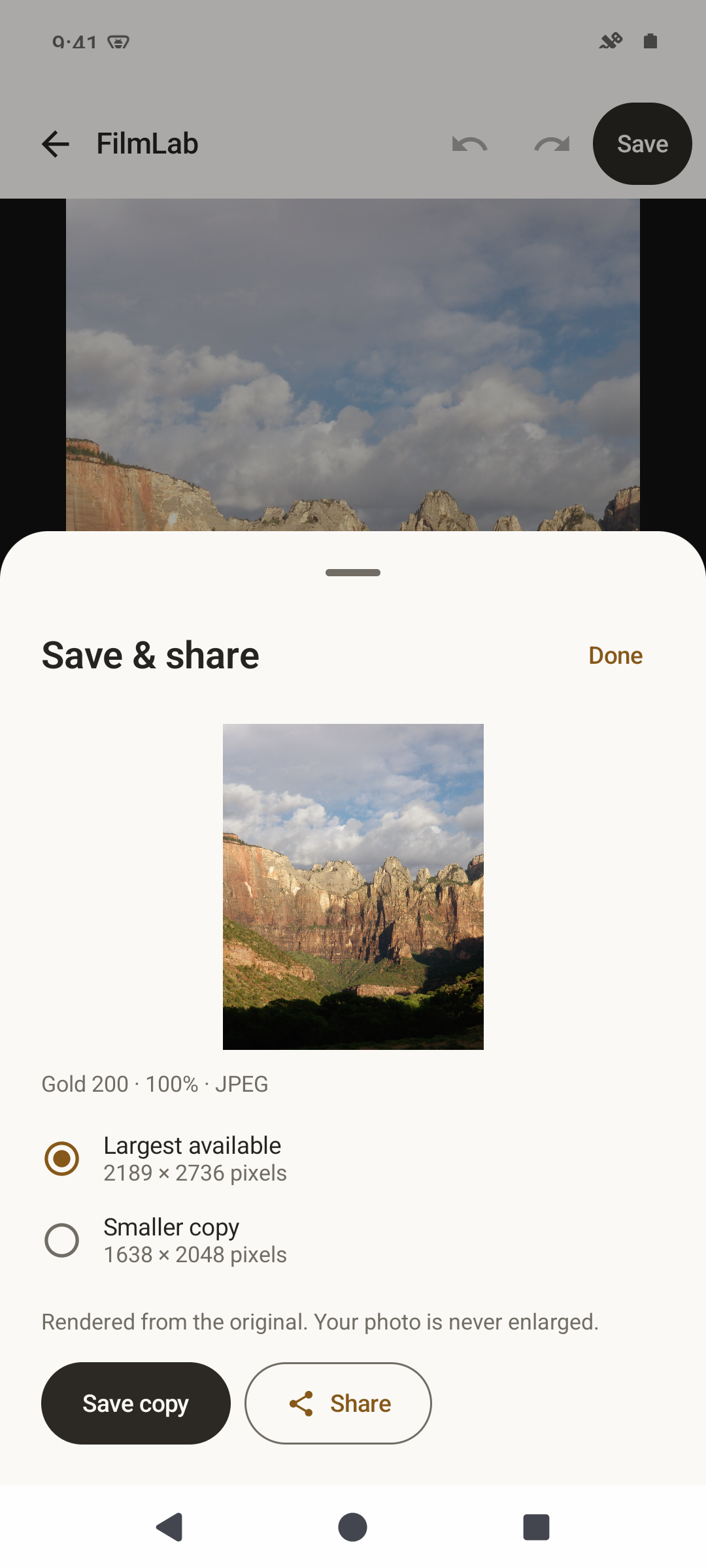 FilmLab screenshot 6