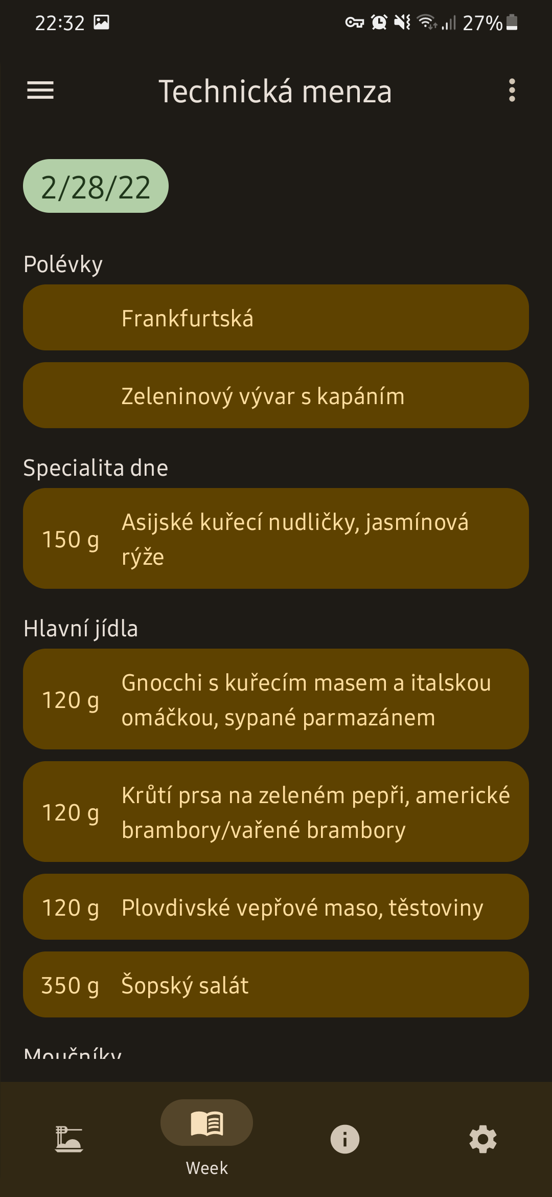 CTU Menza screenshot 6