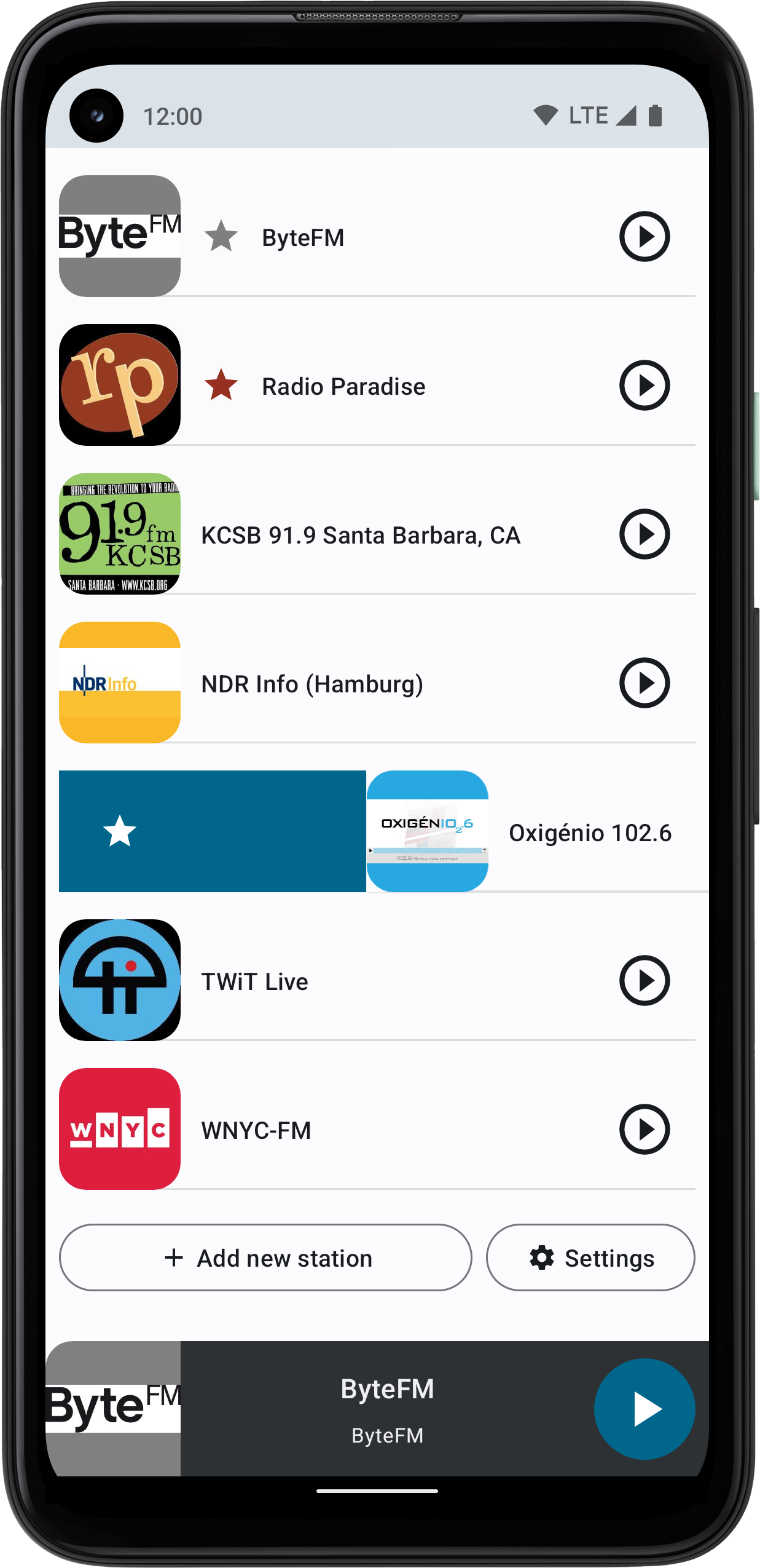 Transistor - Simple Radio App screenshot 11