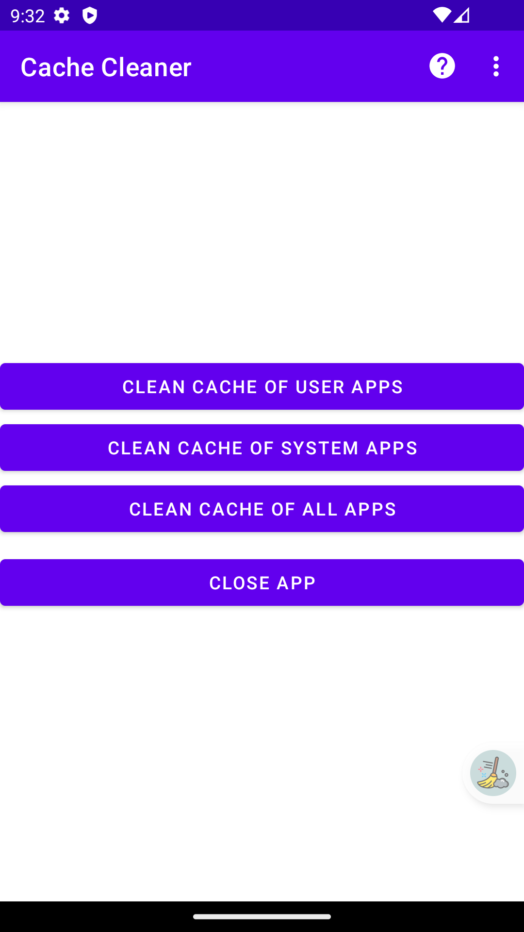 Cache Cleaner screenshot 2