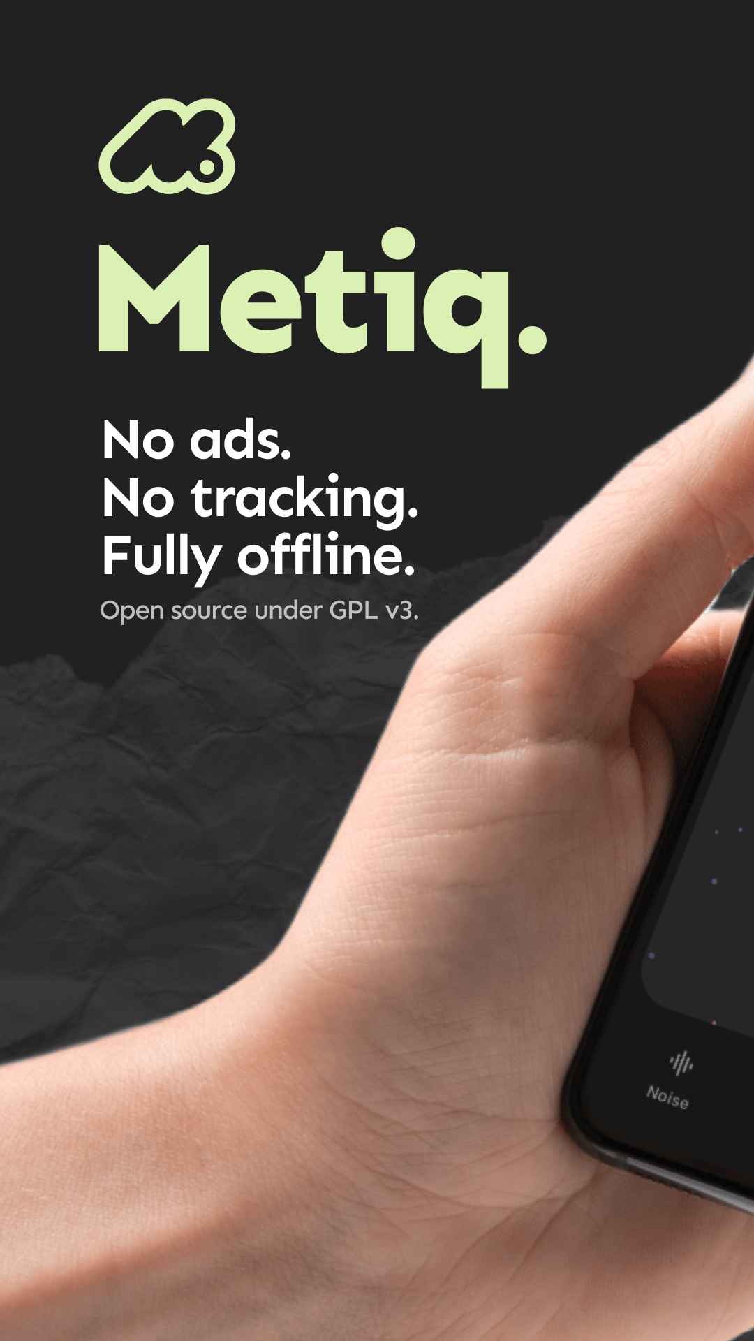 Metiq: noise & ambient sounds screenshot 1