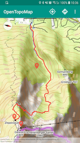 OpenTopoMap Viewer screenshot 4
