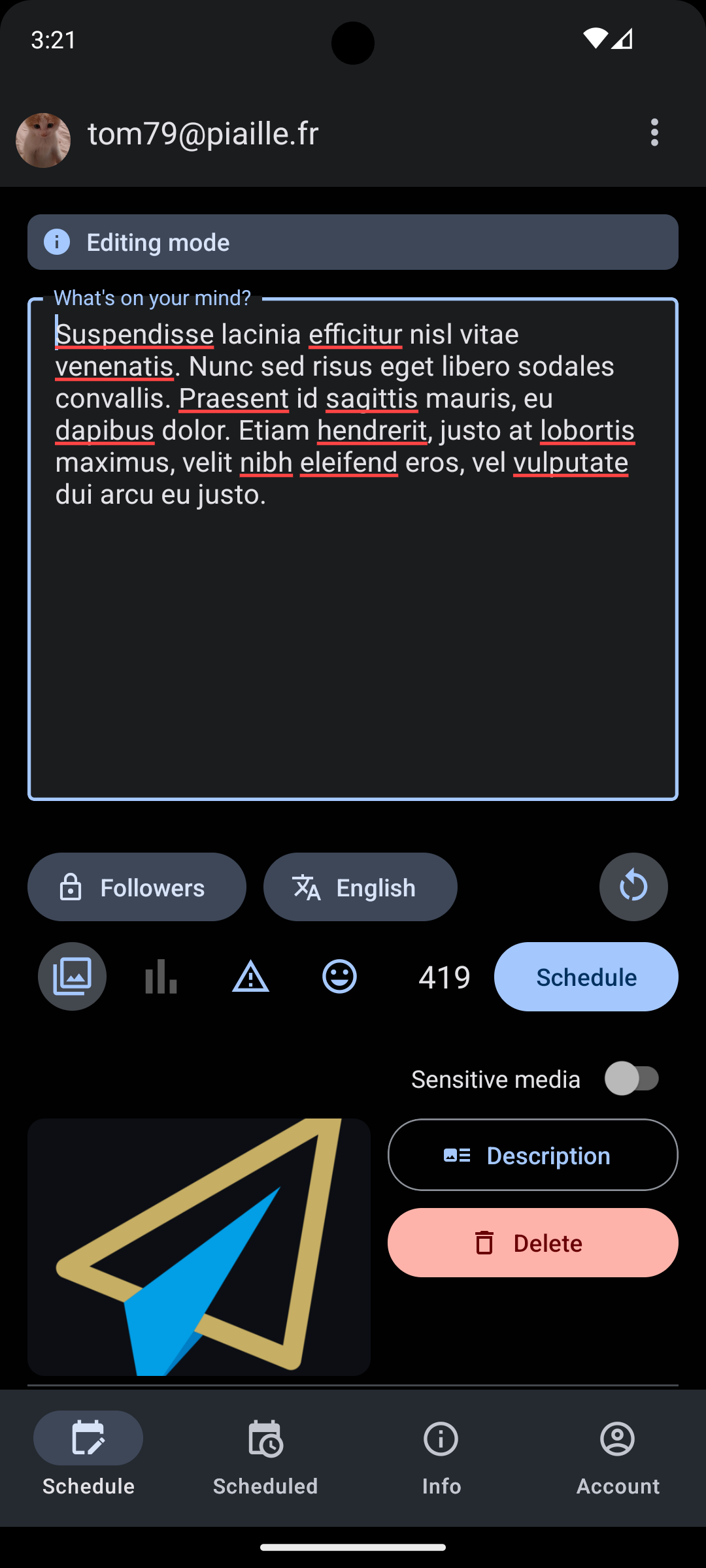 Fediplan screenshot 7