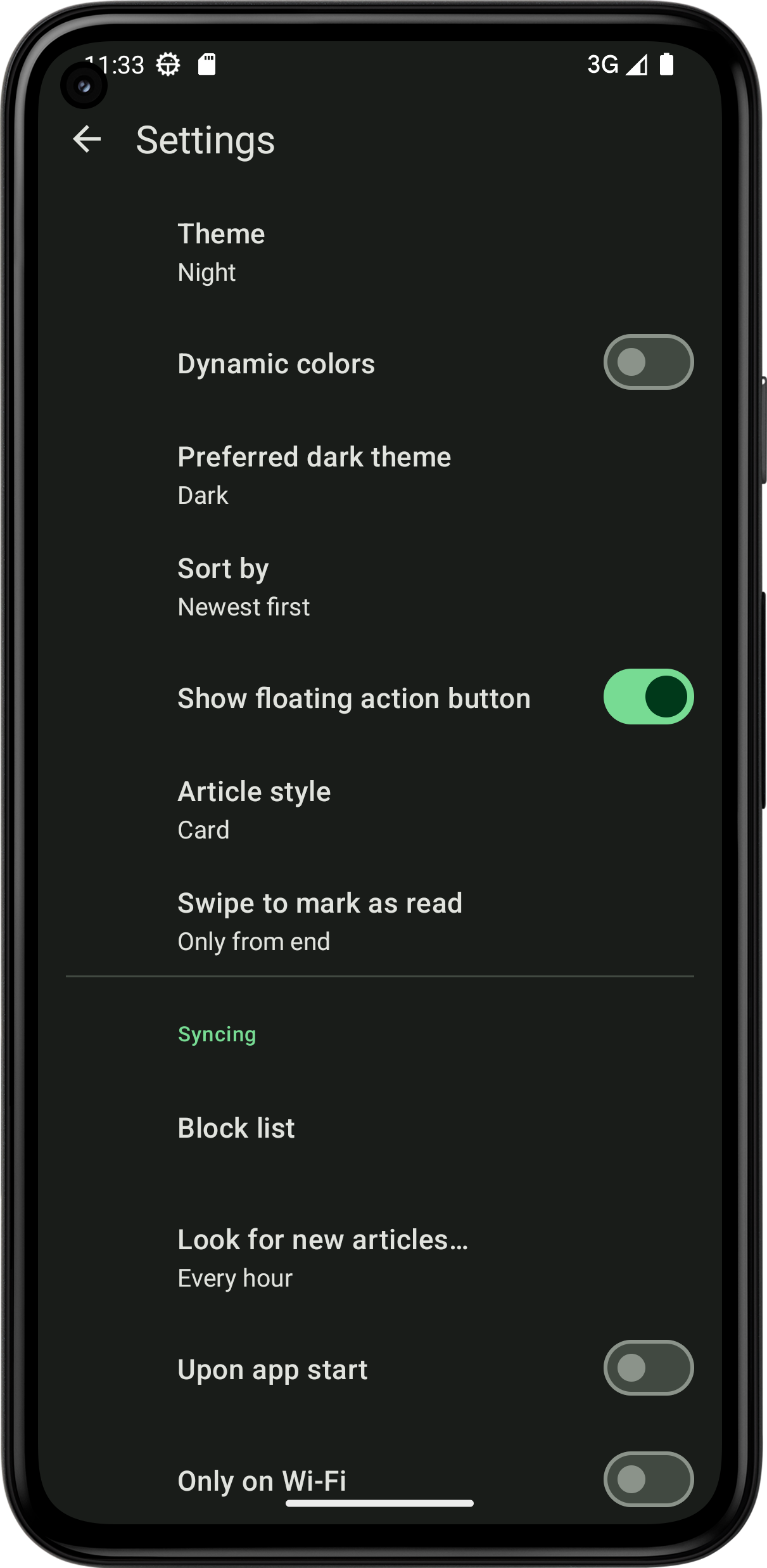Feeder screenshot 11