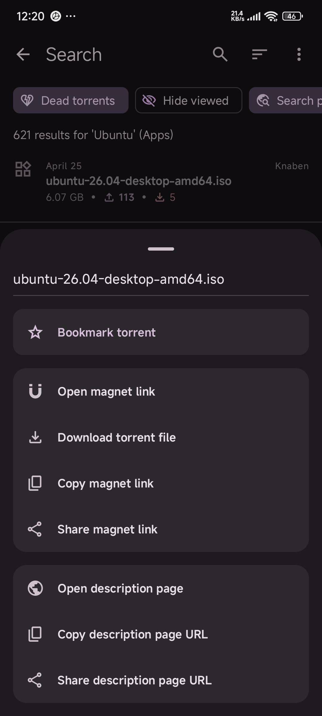 Torrent Search screenshot 3