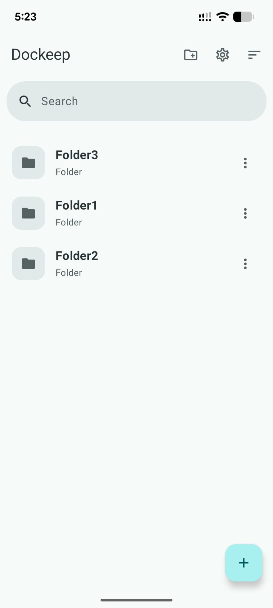Dockeep: Pocket for Files screenshot 1