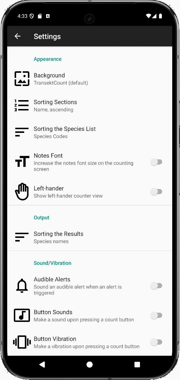 TransektCount screenshot 17