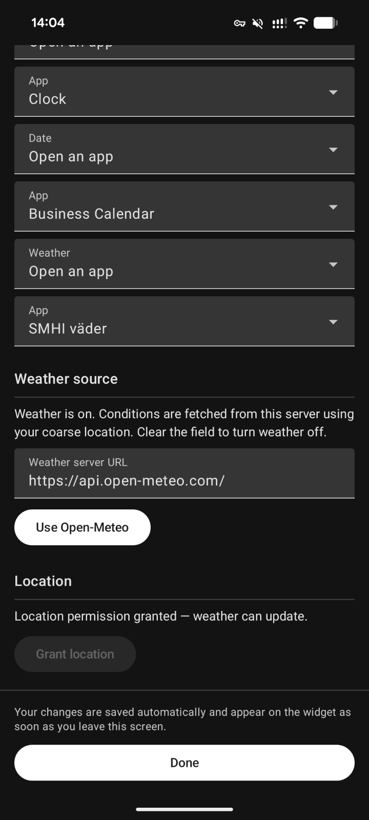 BinClockWidget screenshot 4