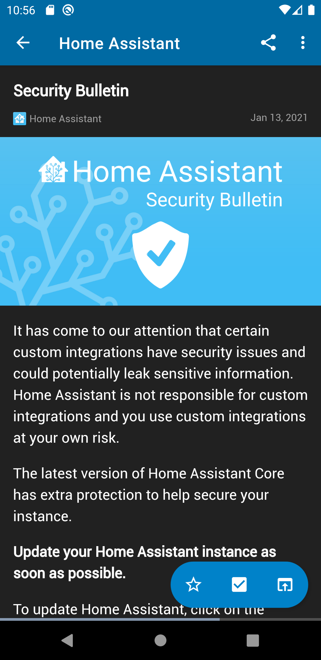 Nextcloud News screenshot 6
