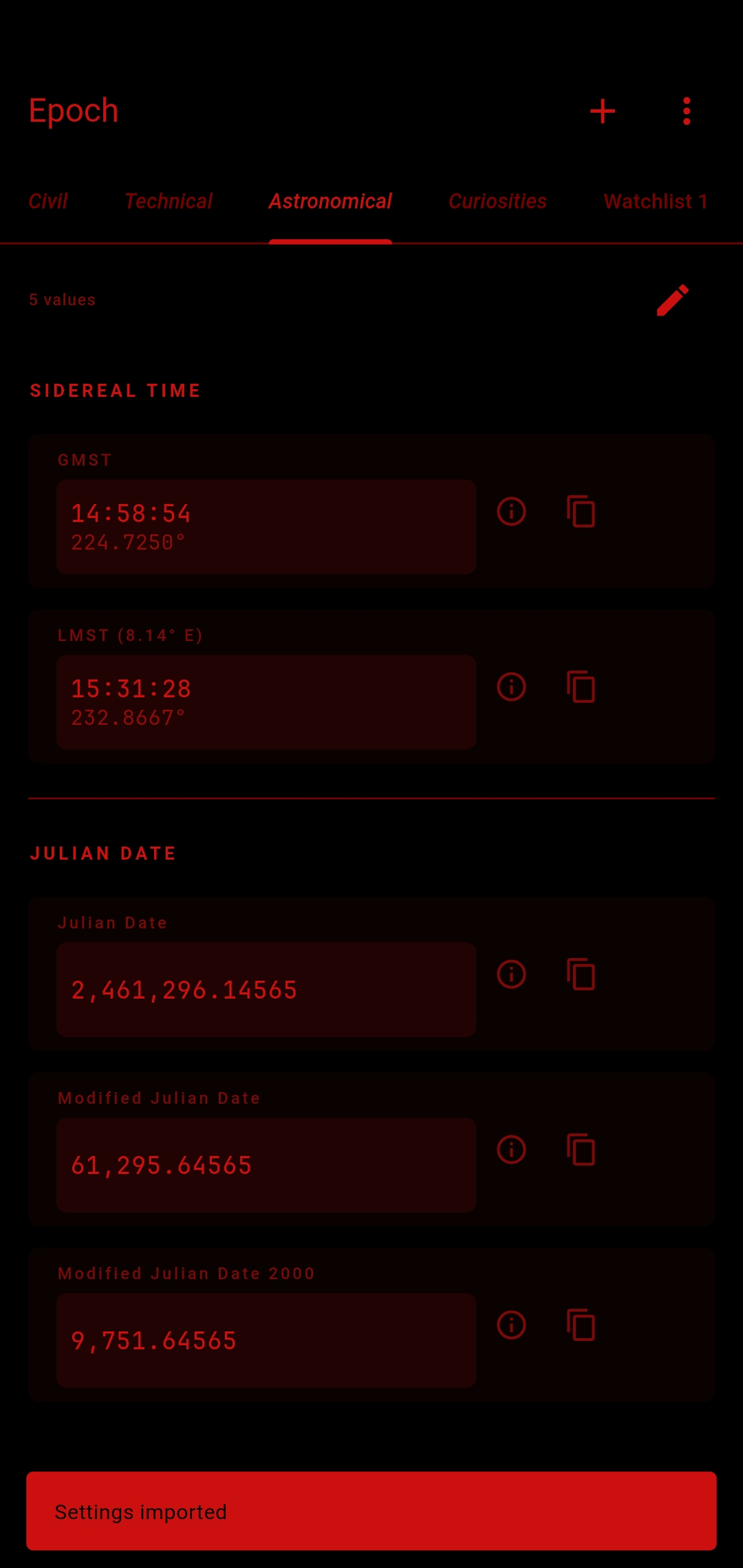 Epoch screenshot 2