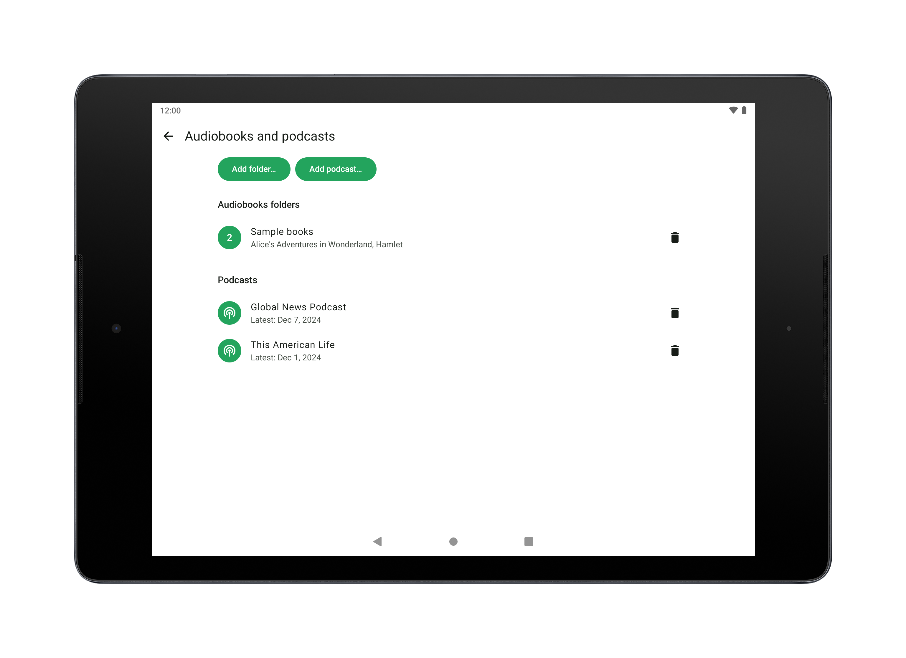 Homer Audio Player for Seniors screenshot 11