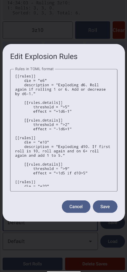Noppa Dice Roller screenshot 3