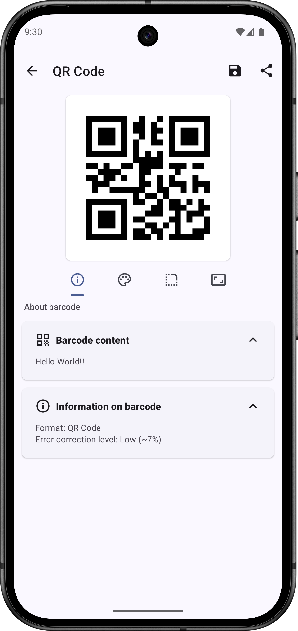 Barcode Scanner screenshot 1