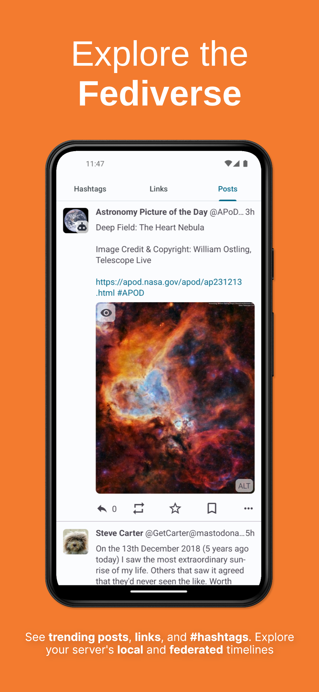 Pachli for Mastodon screenshot 5