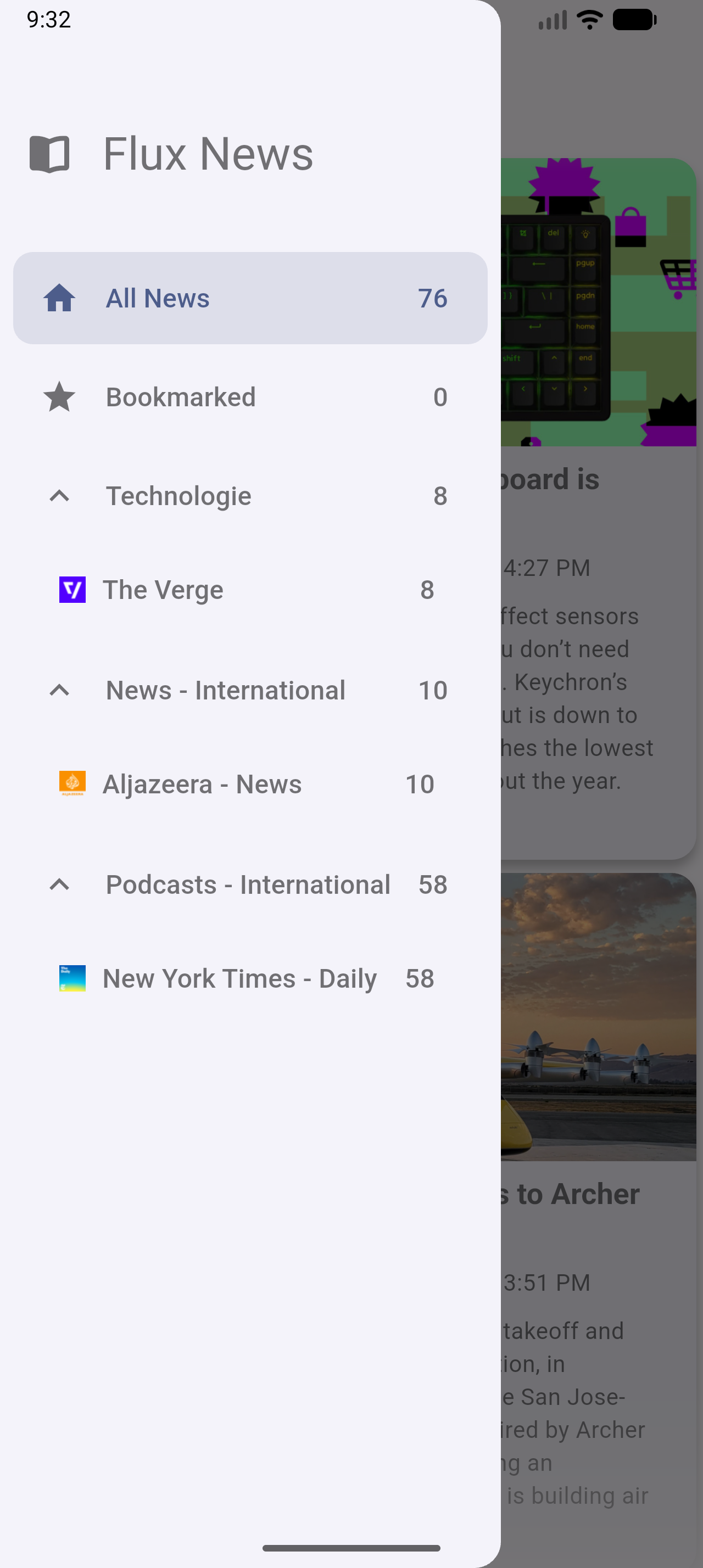 Flux News screenshot 5
